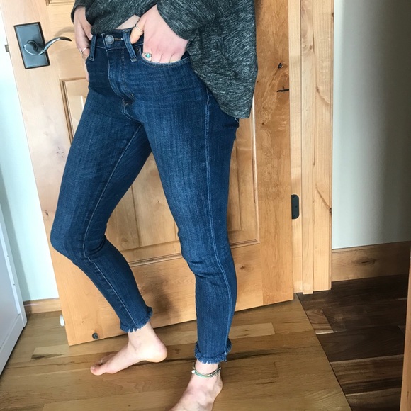 Banana Republic Denim - Banana Republic High Rise Crop Skinny Jeans